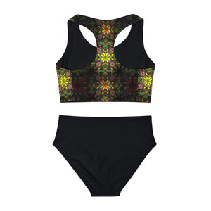 Activewear / Kids Sets Kaleidoscope Gold - Kids Two-Piece Active Set