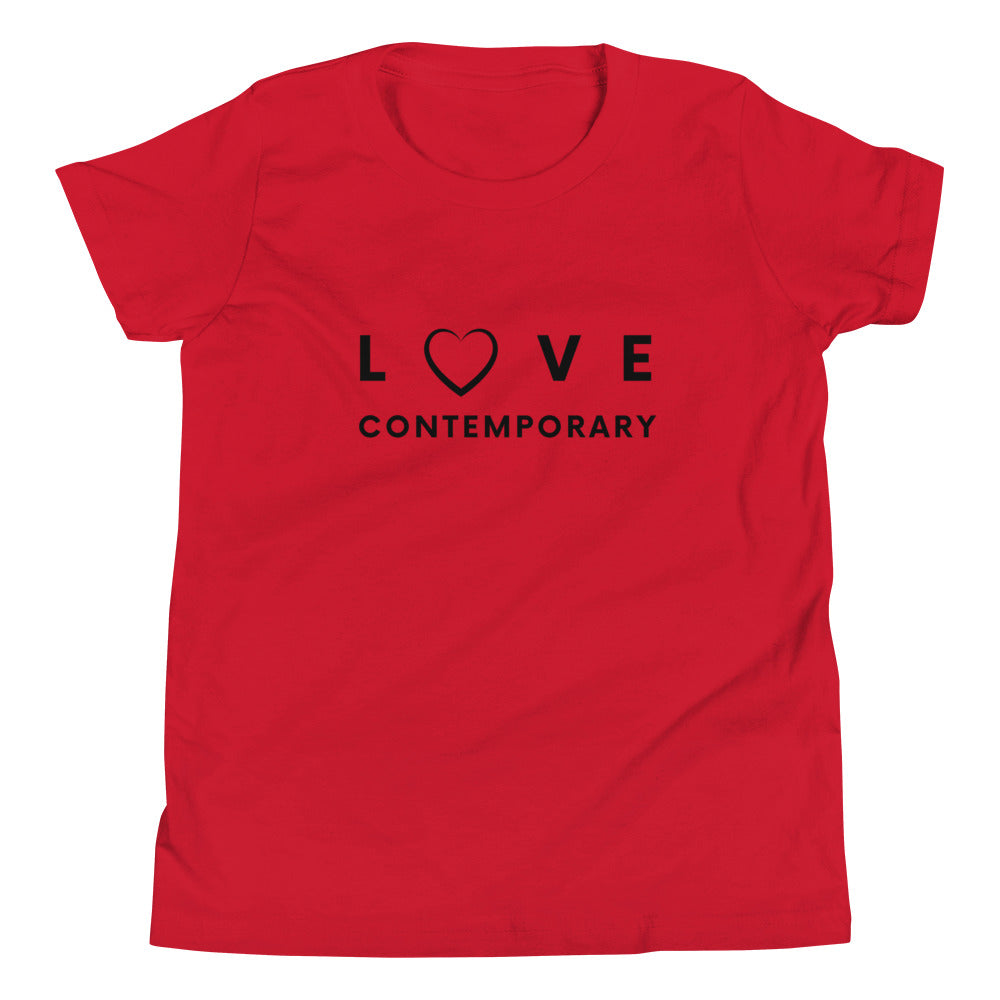 Red / S Love Contemporary - Kids Tee