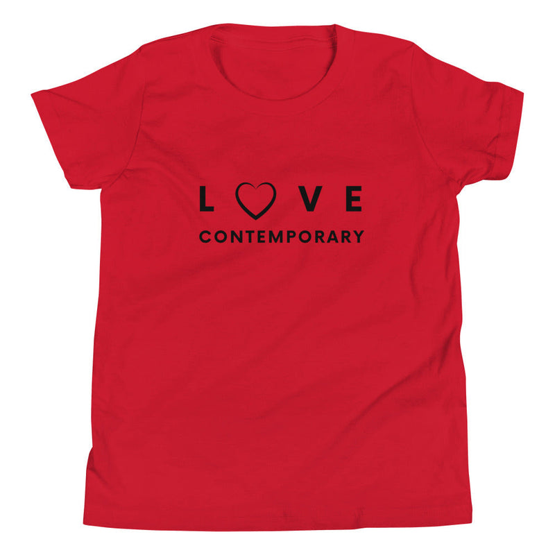 Red / S Love Contemporary - Kids Tee