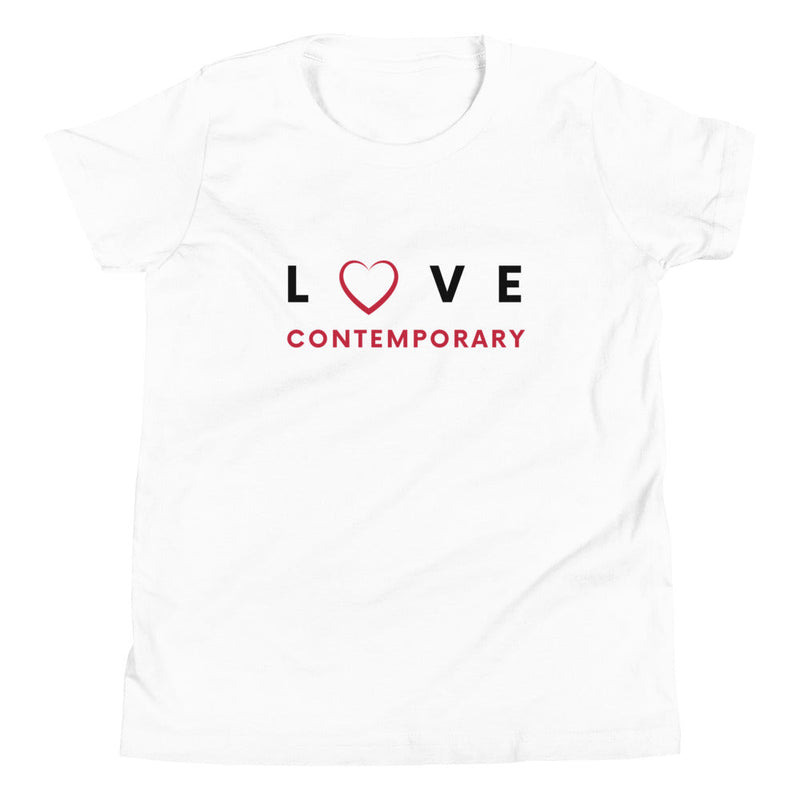 White / S Love Contemporary - Kids Tee