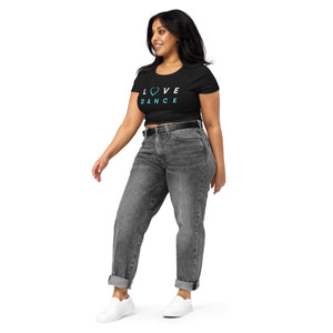 Women / Crop Tops Love Dance (Blue) - Crop Top