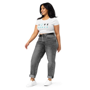 Women / Crop Tops Love Dance (Blue) - Crop Top