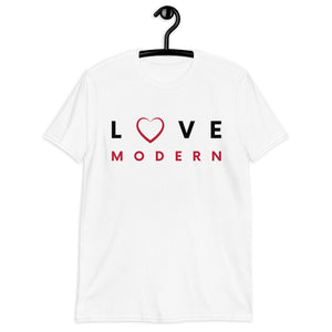 Women / T-Shirts White / S Love Modern - Cotton Tee