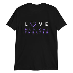 Women / T-Shirts Black / S Love Musical Theater - Cotton Tee