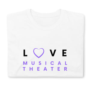 Women / T-Shirts Love Musical Theater - Cotton Tee