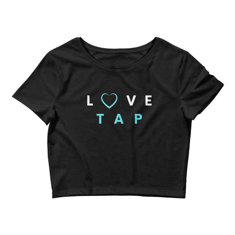 Women / Crop Tops Black / XS/SM Love Tap - Crop Top