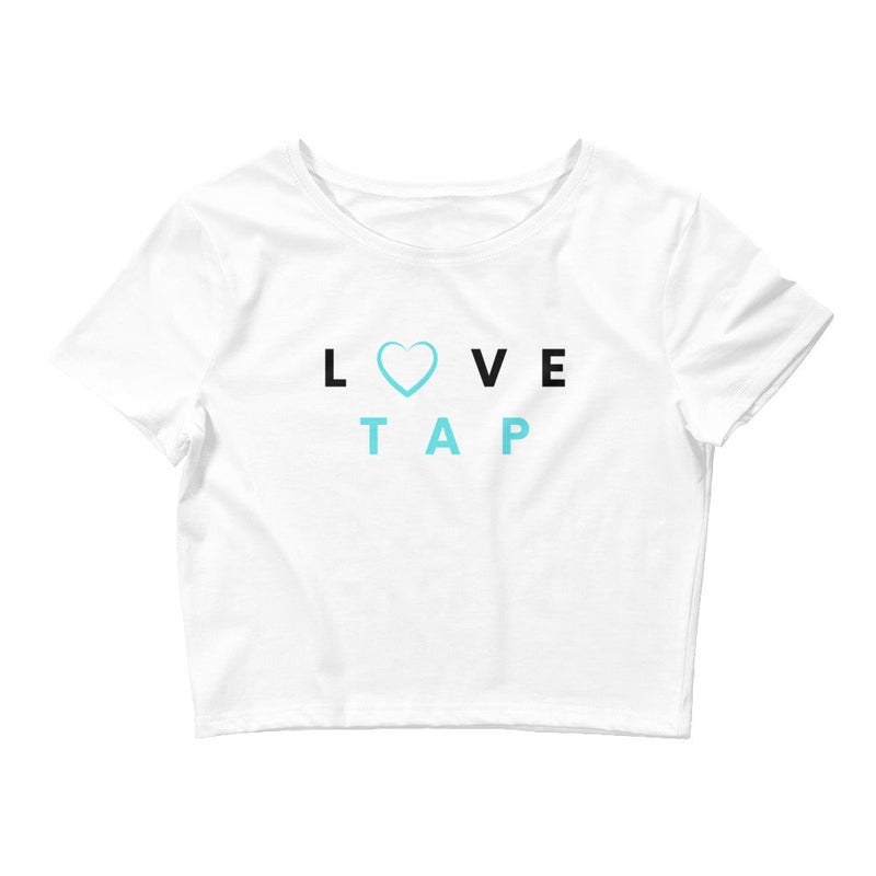 Women / Crop Tops White / XS/SM Love Tap - Crop Top