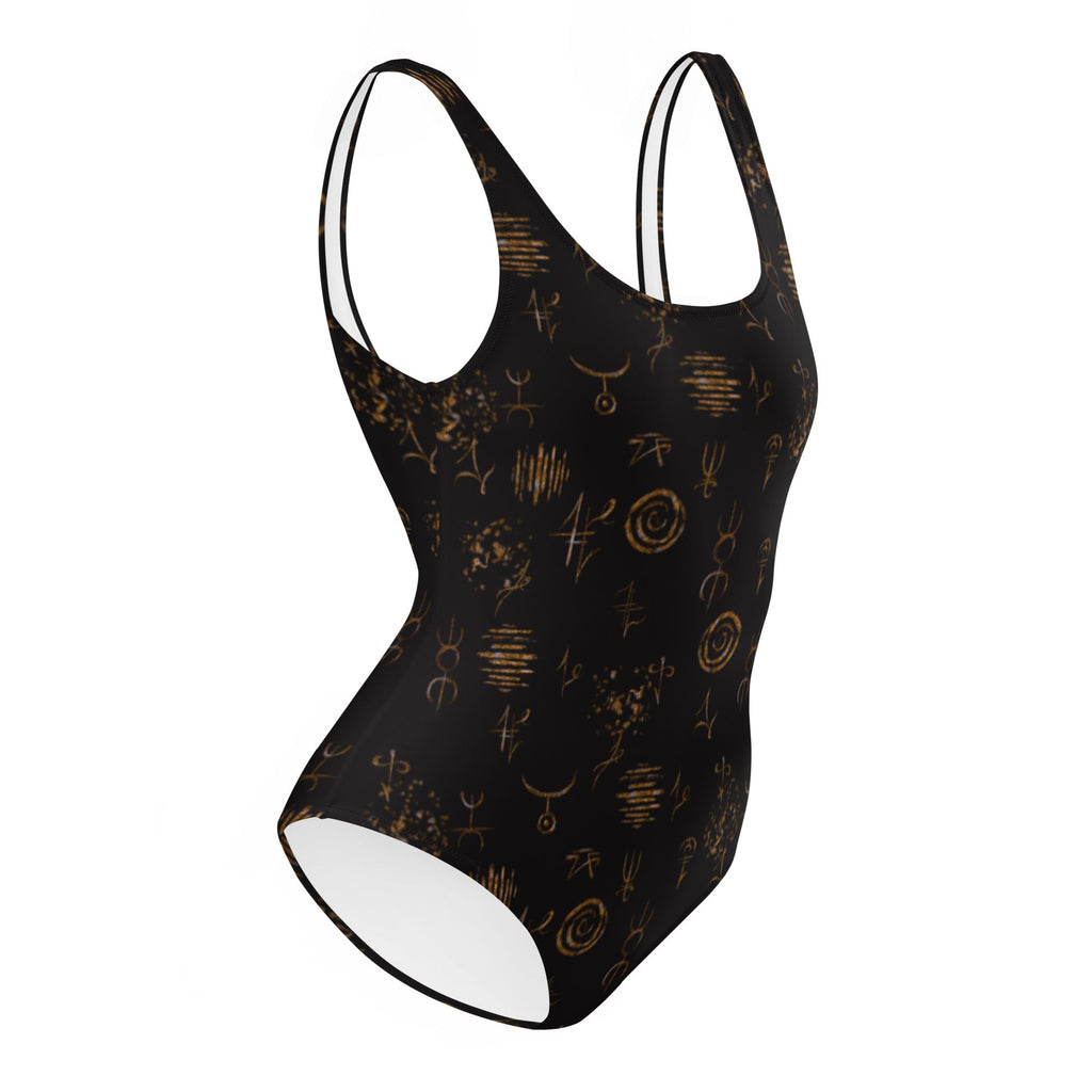 Activewear / Adult Leotards XS Magic Symbols - Adult Scoop-Back Leotard