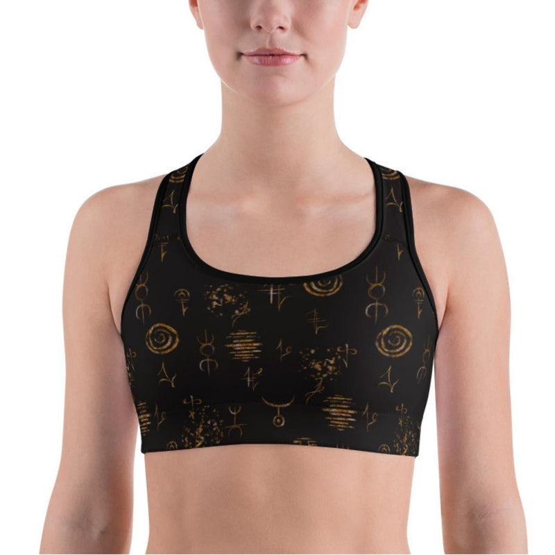 Activewear / Sport top XS Magic Symbols - Crop Top (youth-adult size)