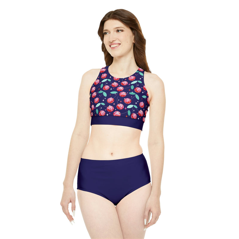 Activewear / Adult Sets Mirror Cherries - Adult Two-Piece Active Set