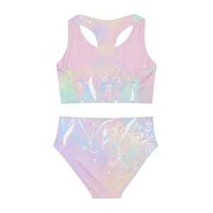 Activewear / Kids Sets Mystic Pastels - Kids Two-Piece Active Set