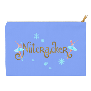 Gifts & Accessories / Accessory Bags 12.5x8.5 inch Nutcracker Snowflakes - Accessory Pouches