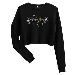 Women / Sweatshirts Nutcracker Snowflakes - Cropped Fleece Sweatshirt