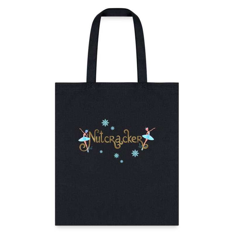 Gifts & Accessories / Totes Black Nutcracker Snowflakes - Tote Bag