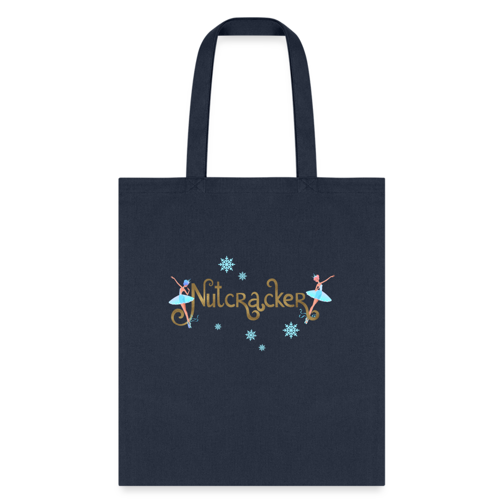 Gifts & Accessories / Totes Navy Nutcracker Snowflakes - Tote Bag