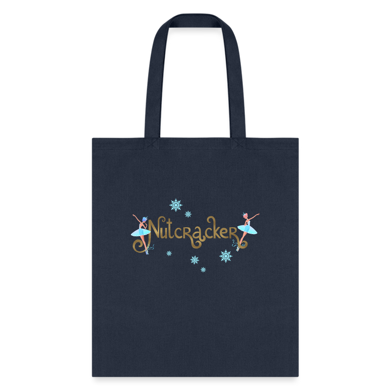 Gifts & Accessories / Totes Navy Nutcracker Snowflakes - Tote Bag
