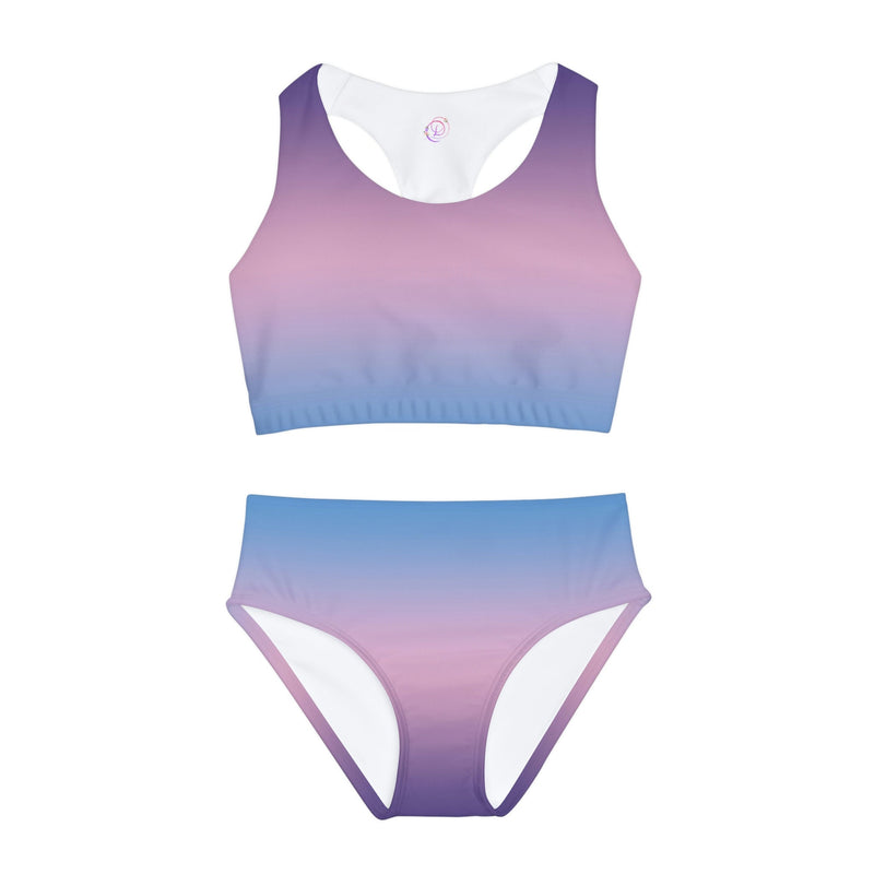 Activewear / Kids Sets 3/4 Years Ombre - Kids Two-Piece Active Set