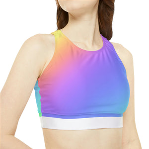 Activewear / Adult Sets Ombre Rainbow - Adult Two-Piece Active Set