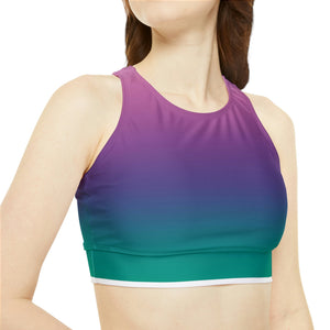 Activewear / Adult Sets Ombre Teal - Adult Two-Piece Active Set