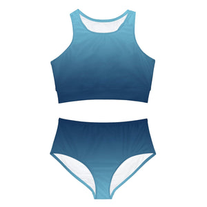 Activewear / Adult Sets XS Ombre Wave - Adult Two-Piece Active Set