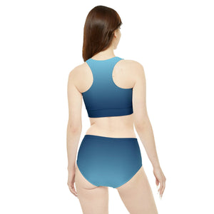 Activewear / Adult Sets Ombre Wave - Adult Two-Piece Active Set