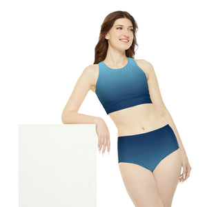 Activewear / Adult Sets Ombre Wave - Adult Two-Piece Active Set