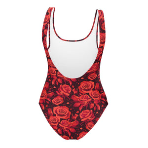 Activewear / Adult Leotards Roses are Red - Adult Scoop-Back Leotard