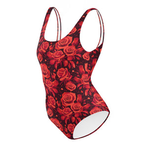 Activewear / Adult Leotards Roses are Red - Adult Scoop-Back Leotard