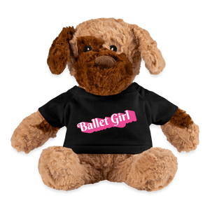 Ballet Girl - Plushy Dog - black