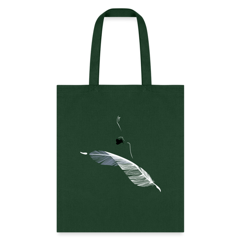 Light as a Feather - Tote Bag - forest green