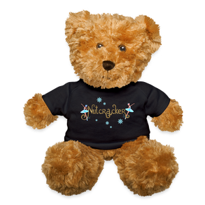 Gifts & Accessories / Soft toys Black Teddy Bear with Nutcracker Snowflakes T-Shirt