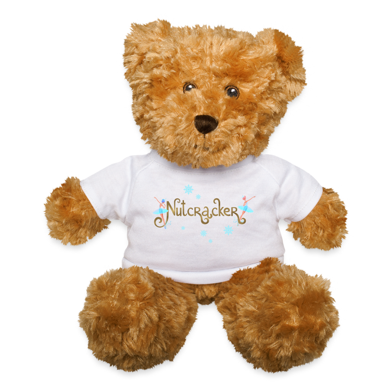 Gifts & Accessories / Soft toys White Teddy Bear with Nutcracker Snowflakes T-Shirt