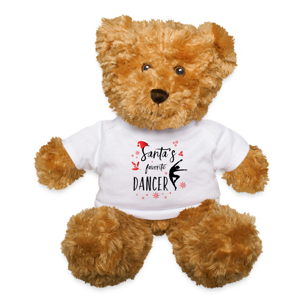 Gifts & Accessories / Soft toys Teddy Bear with Santa's Favorite Dancer T-Shirt