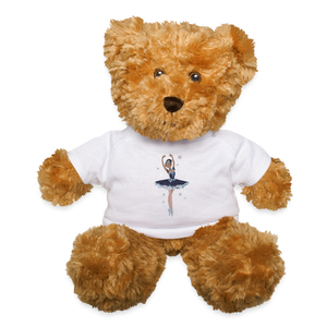 Gifts & Accessories / Soft toys White Teddy Bear with Snow Ballerina (Brunette)