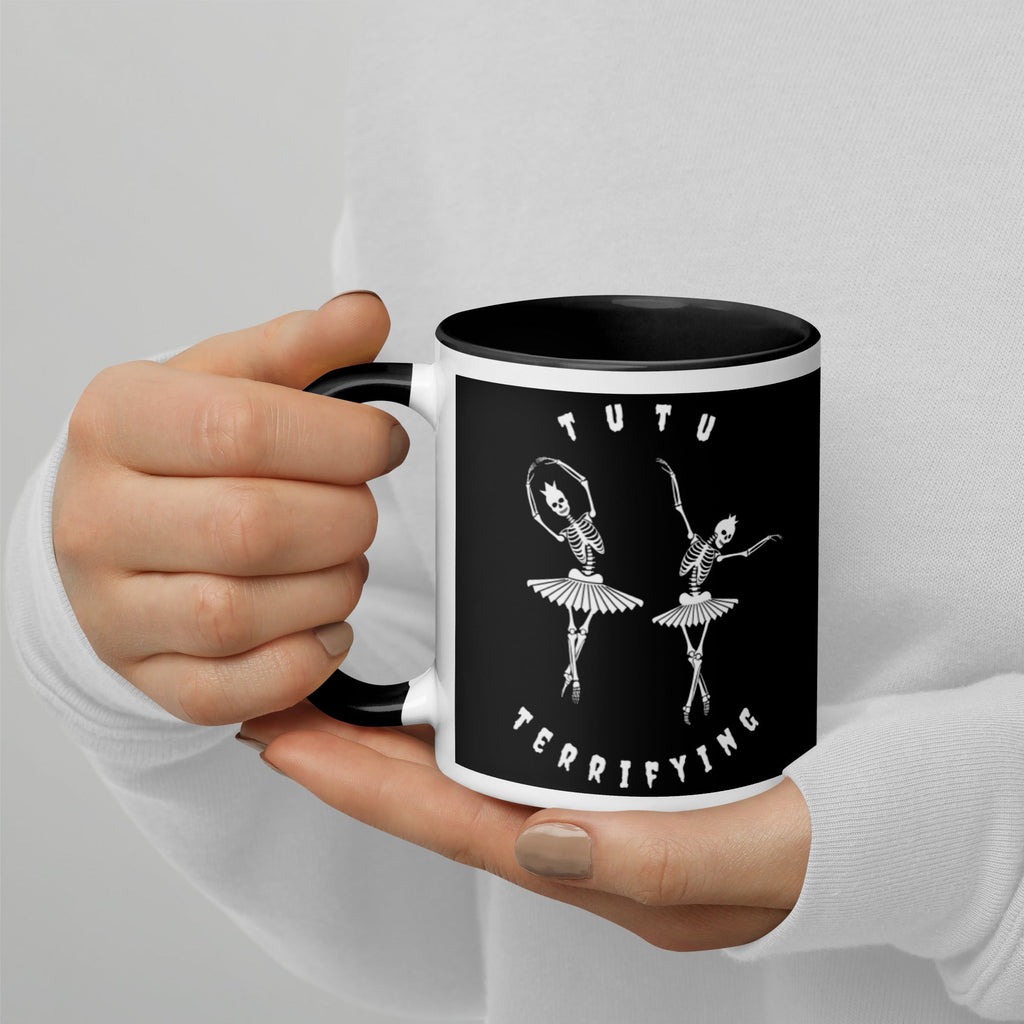 Gifts & Accessories / Mugs Tutu Terrifying - Mug with Black Interior