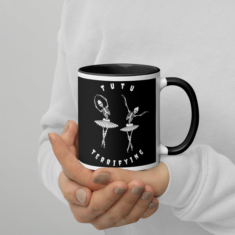 Gifts & Accessories / Mugs Tutu Terrifying - Mug with Black Interior
