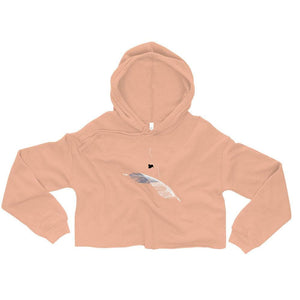 Light as a Feather - Cropped Fleece Hoodie