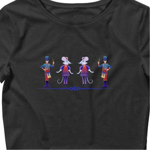 Nutcracker Mice - Crop Top