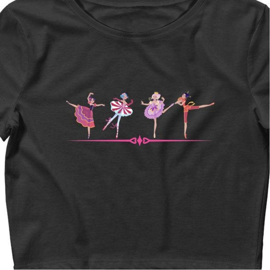 Nutcracker Dancing Sweets - Crop Top