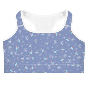 Snowflake Pattern - Youth-Adult Crop Top