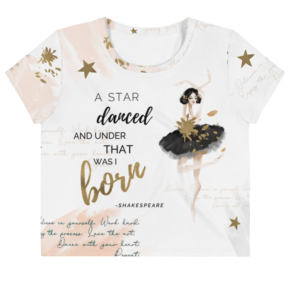 Women / Crop Tops S A Star Danced - Crop Top