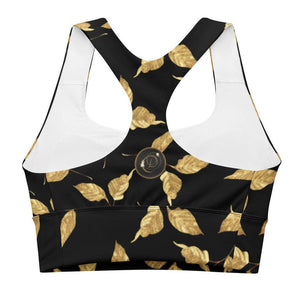 Gold Leaf - Compression Crop Top