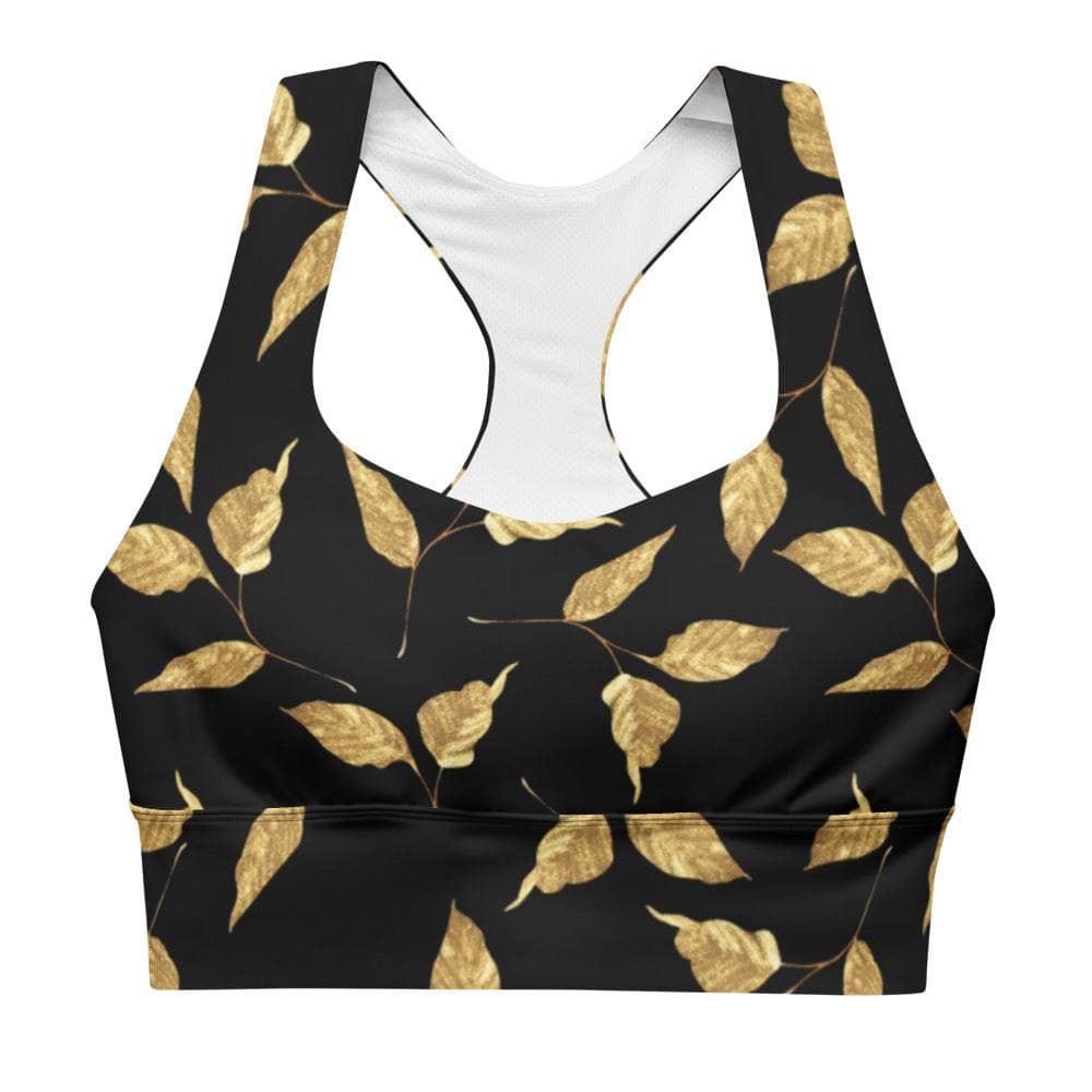 Gold Leaf - Compression Crop Top