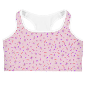 Sugar Plum Pattern - Youth-Adult Crop Top