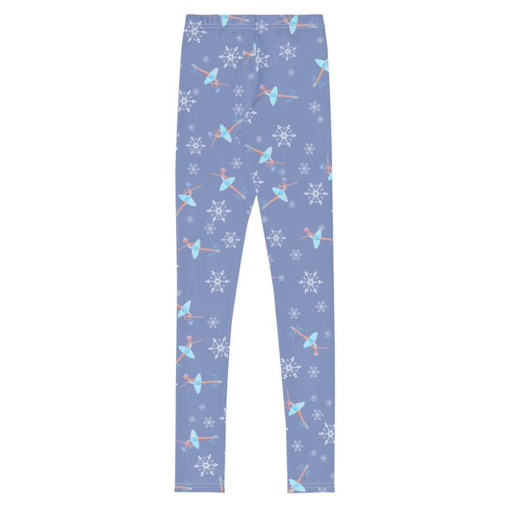 Snowflake Pattern - Youth Leggings