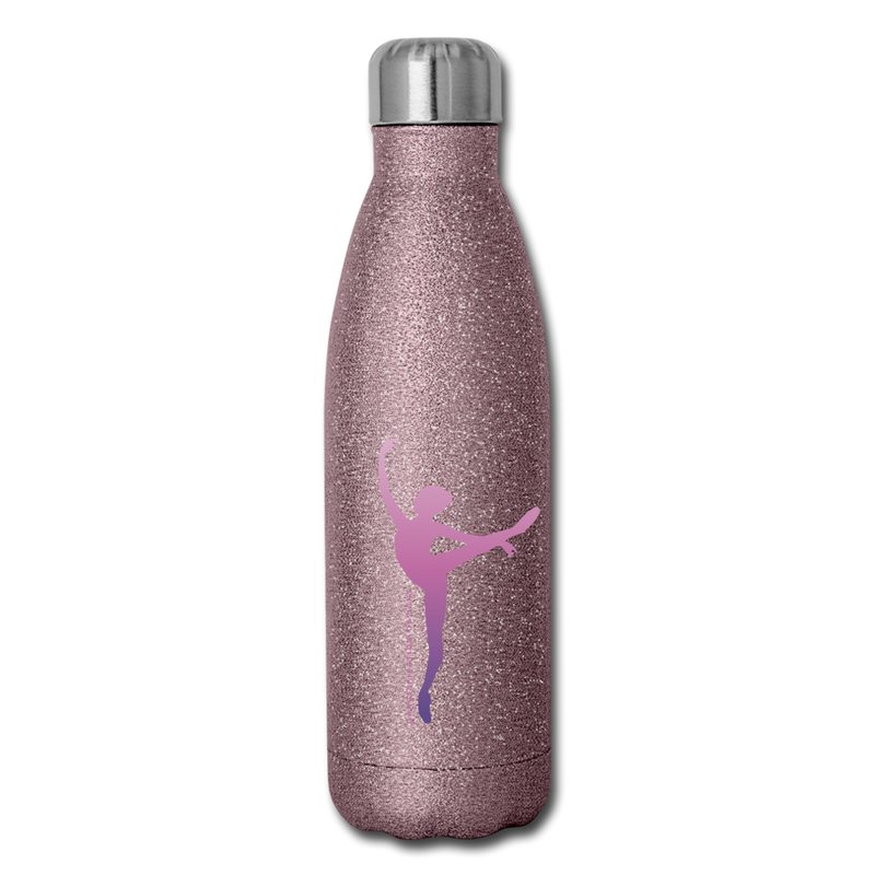 Gifts & Accessories / Water Bottles Pink Glitter Attitude - Glitter Option - Insulated Stainless Steel Water Bottle
