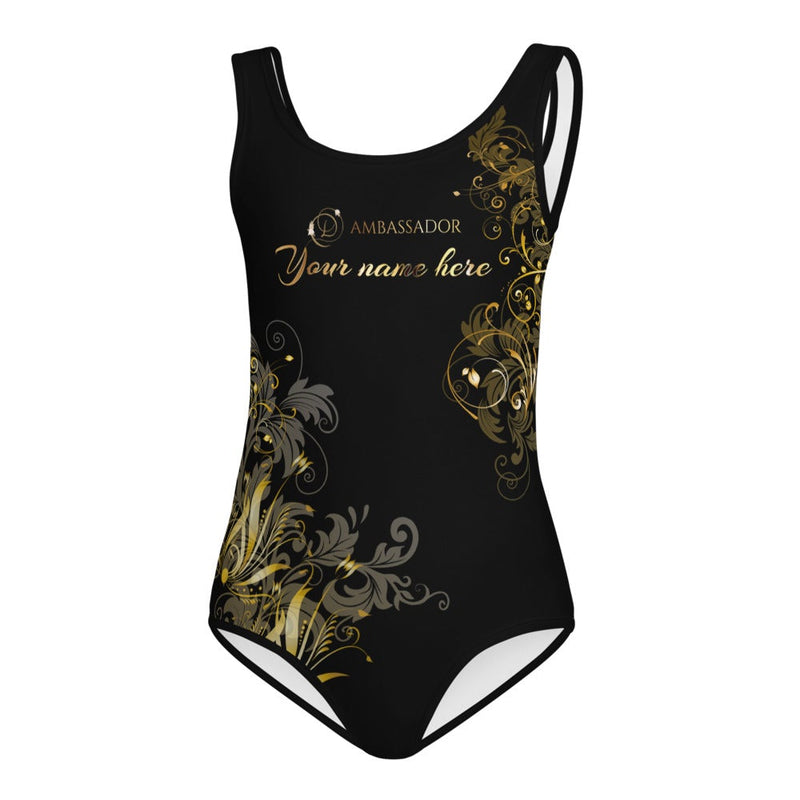 Member Ambassador / Gold / 2T (2-3y) CUSTOMIZED Ambassador/Influencer Leotard