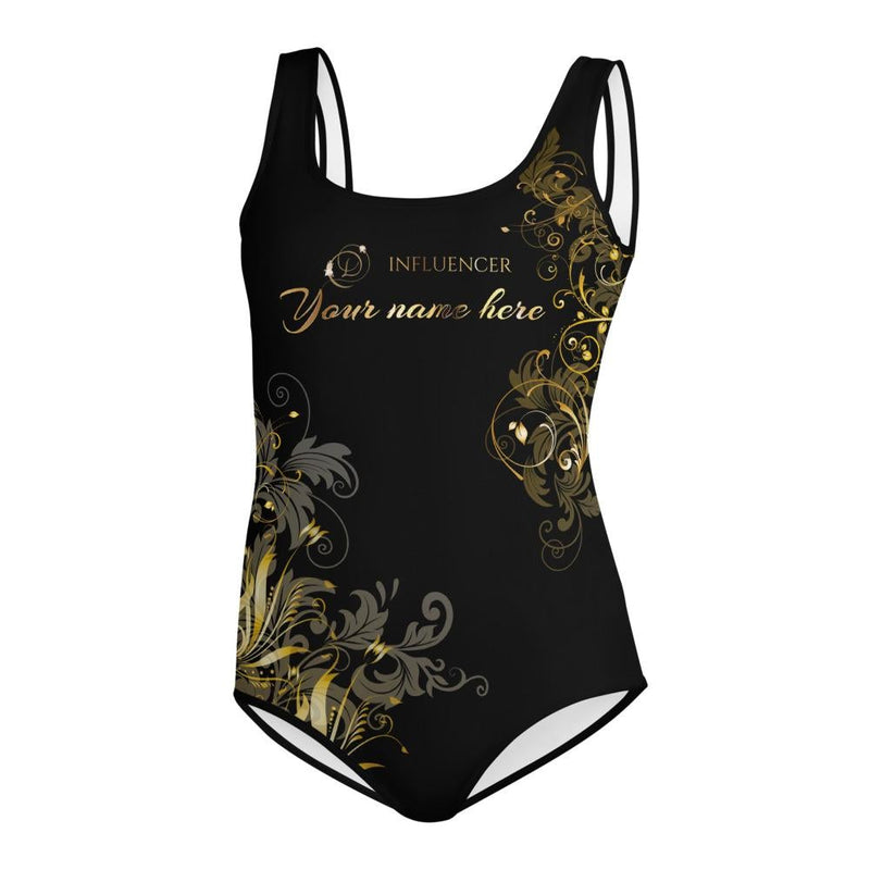 Member Influencer / Gold / 8 (8-9y) CUSTOMIZED Ambassador/Influencer Leotard