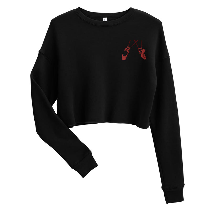 Women / Sweatshirts Dance On - Embroidered Cropped Sweatshirt