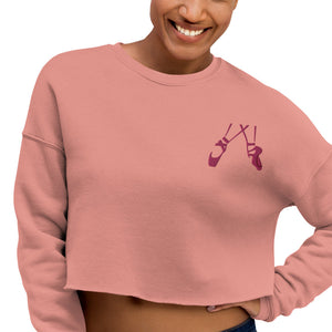 Women / Sweatshirts Dance On - Embroidered Cropped Sweatshirt